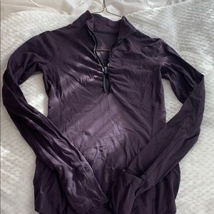 NWOT Lululemon Half-Zip Pullover in Dark Purple